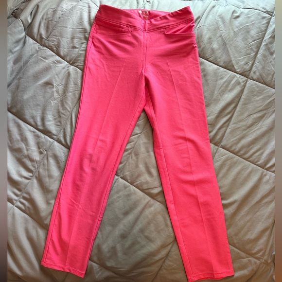Pink Adidas Golf Ankle Pants - Picture 2 of 4
